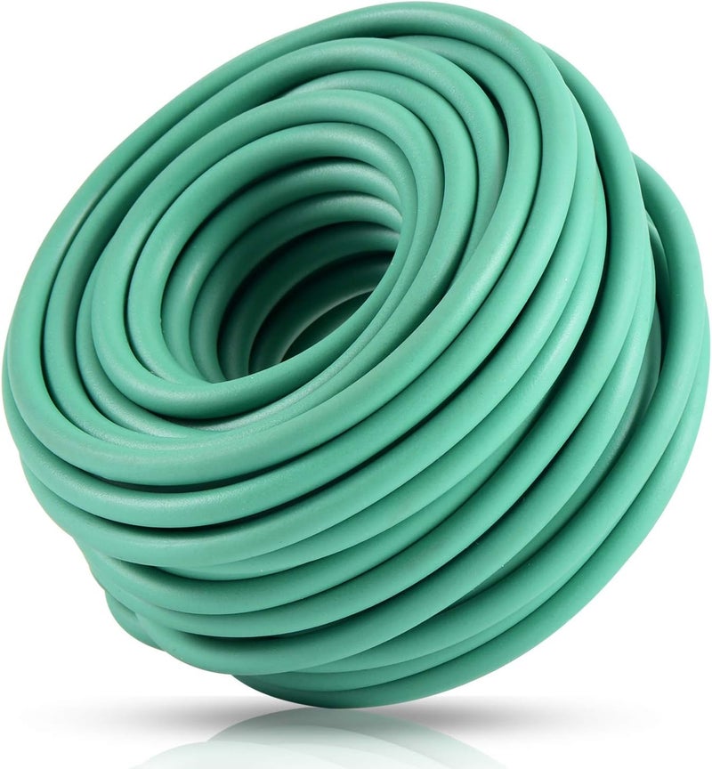 YDSL Soft Plant Tie, Garden Wire Tie for Plants Heavy Duty Reusable Plant Twist Ties for Gardening Home Office (Green, 32.8 feet) - Image 1